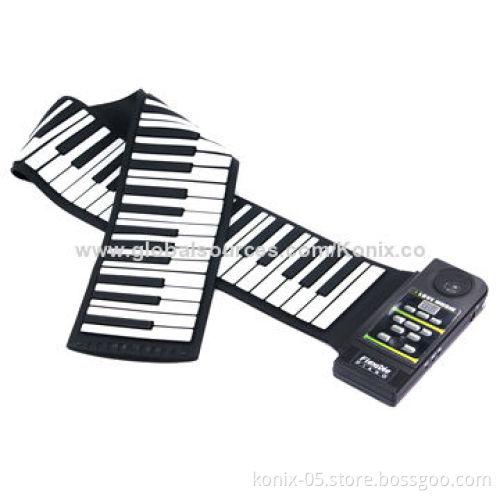 Roll Up Electronic Piano Review 88 Keys with Silicone Keyboard from China